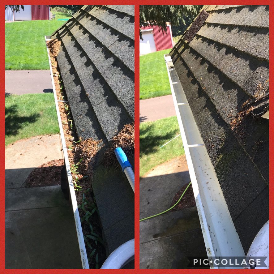 Gutter debris removal