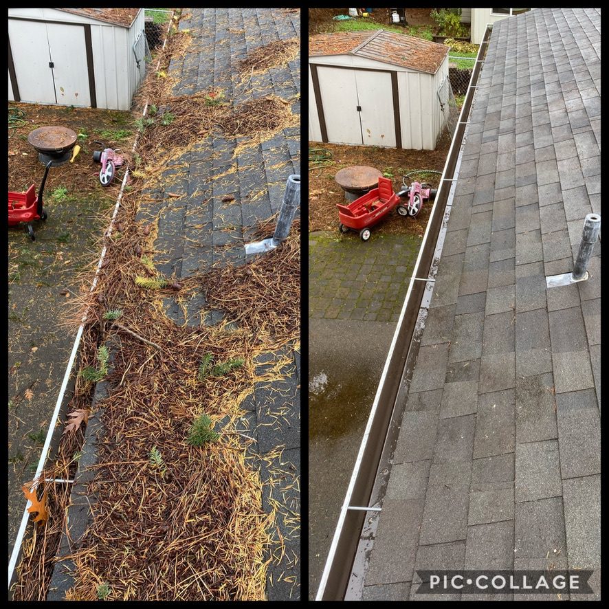 Gutter debris removal